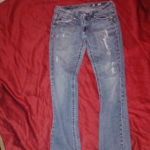 Miss Me Faded Blue Boot Cut Jeans